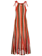 Fendi midi dress FDZB50ANZF F0QD6 PRINTED