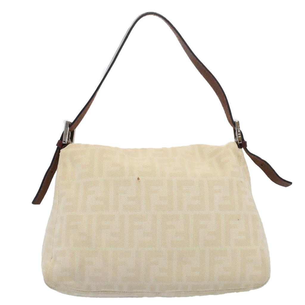 FENDI Mamma Baguette Shoulder Bag Beige52740