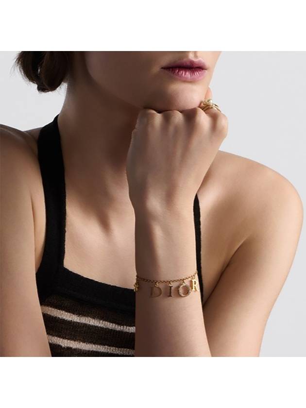Revolution Metal Bracelet Gold Dior