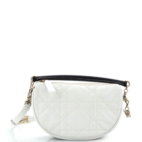 Dior Vibe Hobo Cannage Quilt Lambskin Small