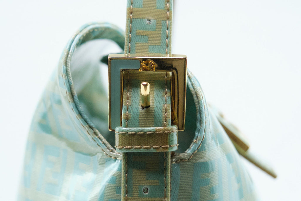 Fendi Zucchino Canvas Bucket Bag - '10s