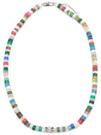 CELINE San Onofre Chunky Triomphe Natural Stone Necklace