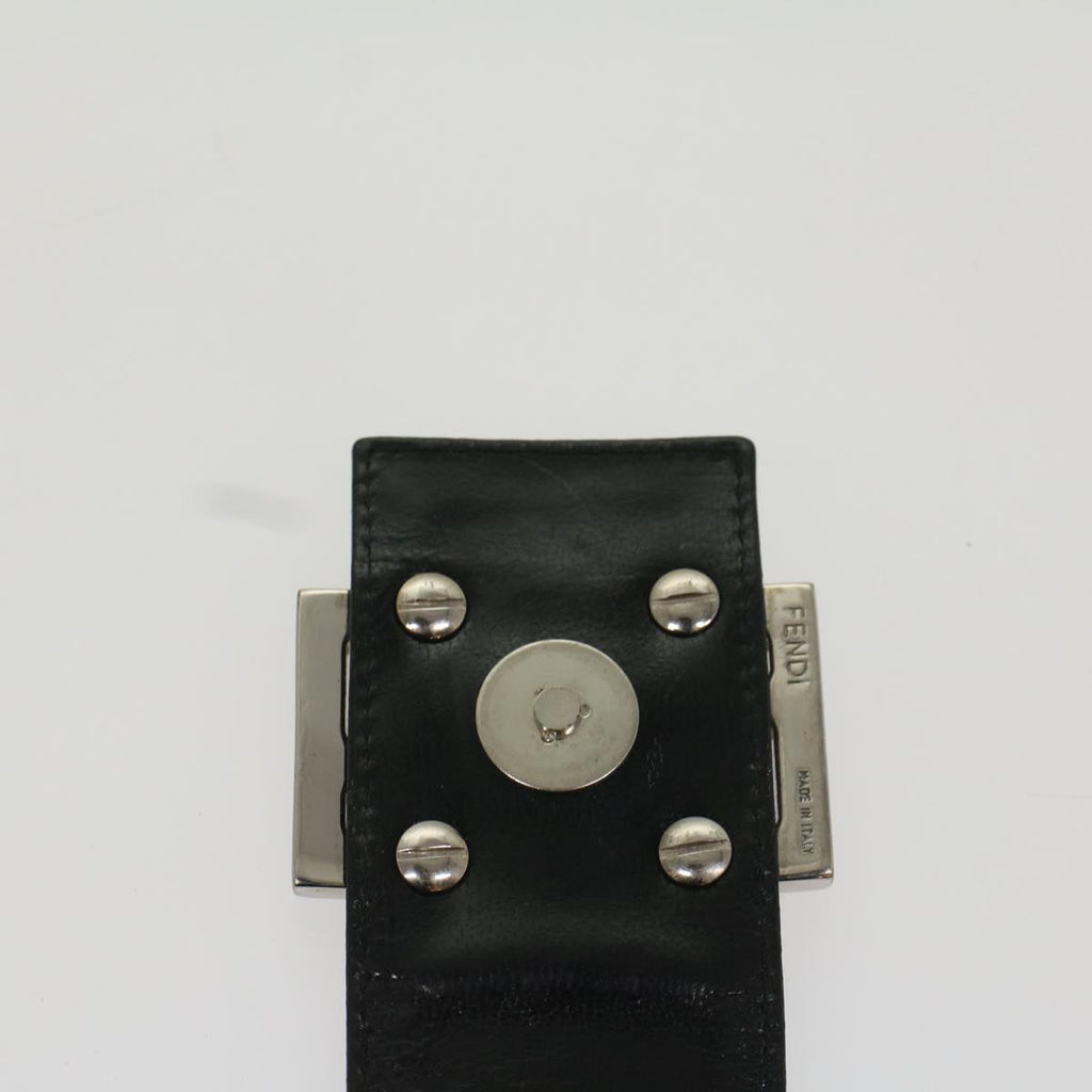 FENDI Mamma Baguette Shoulder Bag Nylon Black53012