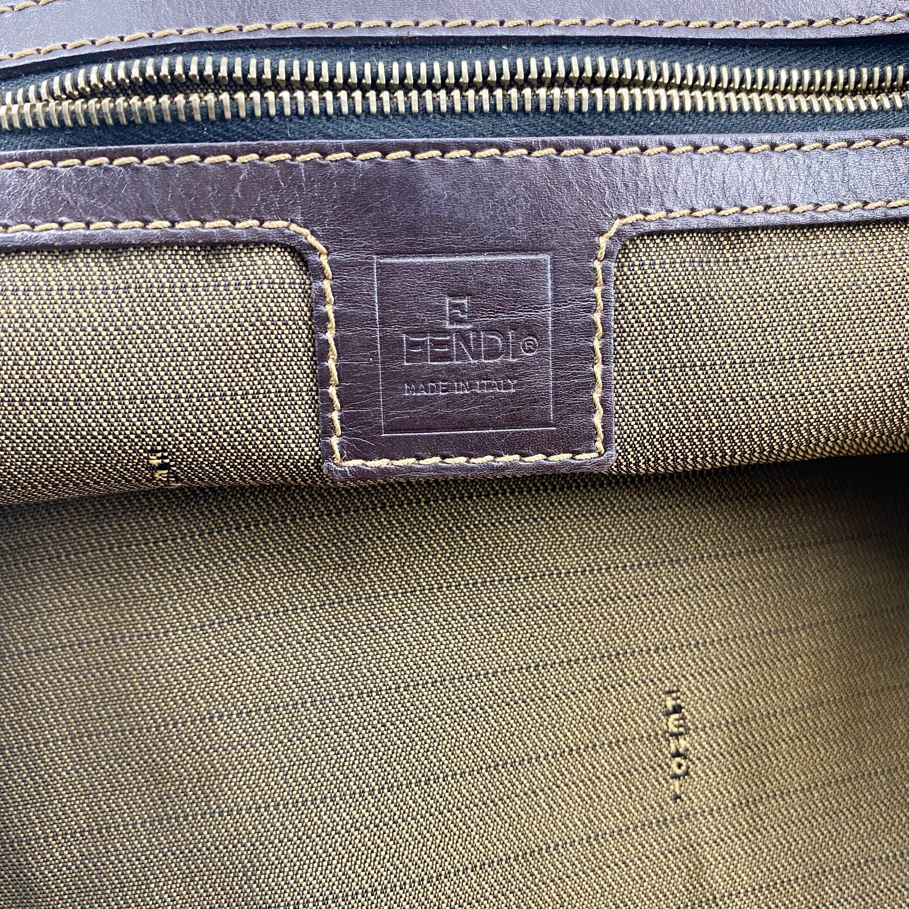 Fendi monogram tote bag