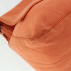 FENDI Mamma Baguette Shoulder Bag Nylon Orange53082