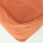 FENDI Mamma Baguette Shoulder Bag Nylon Orange53082