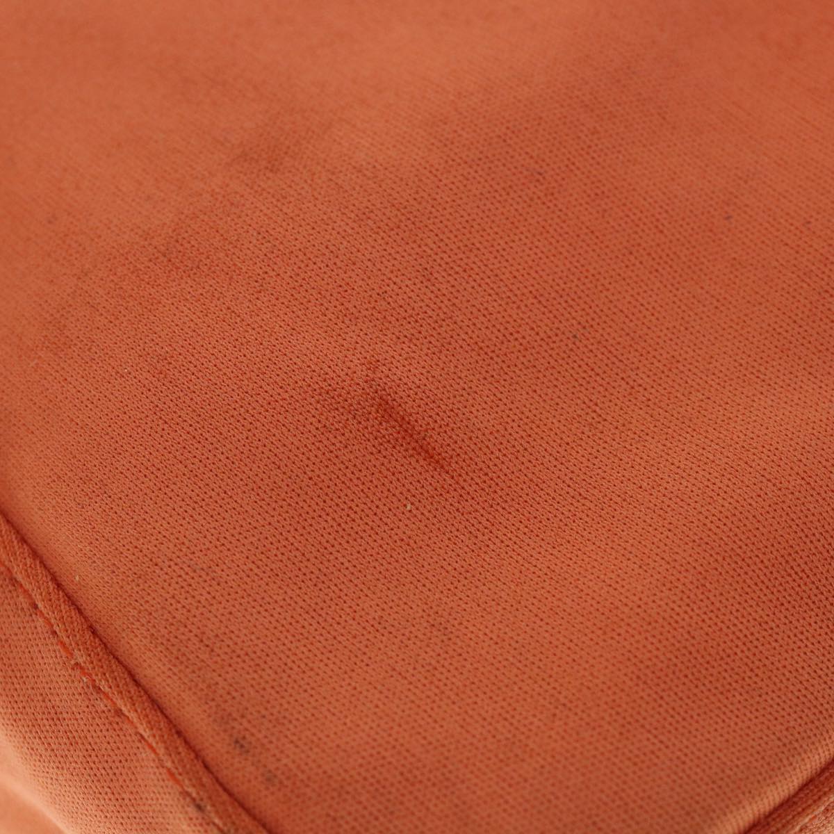 FENDI Mamma Baguette Shoulder Bag Nylon Orange53082