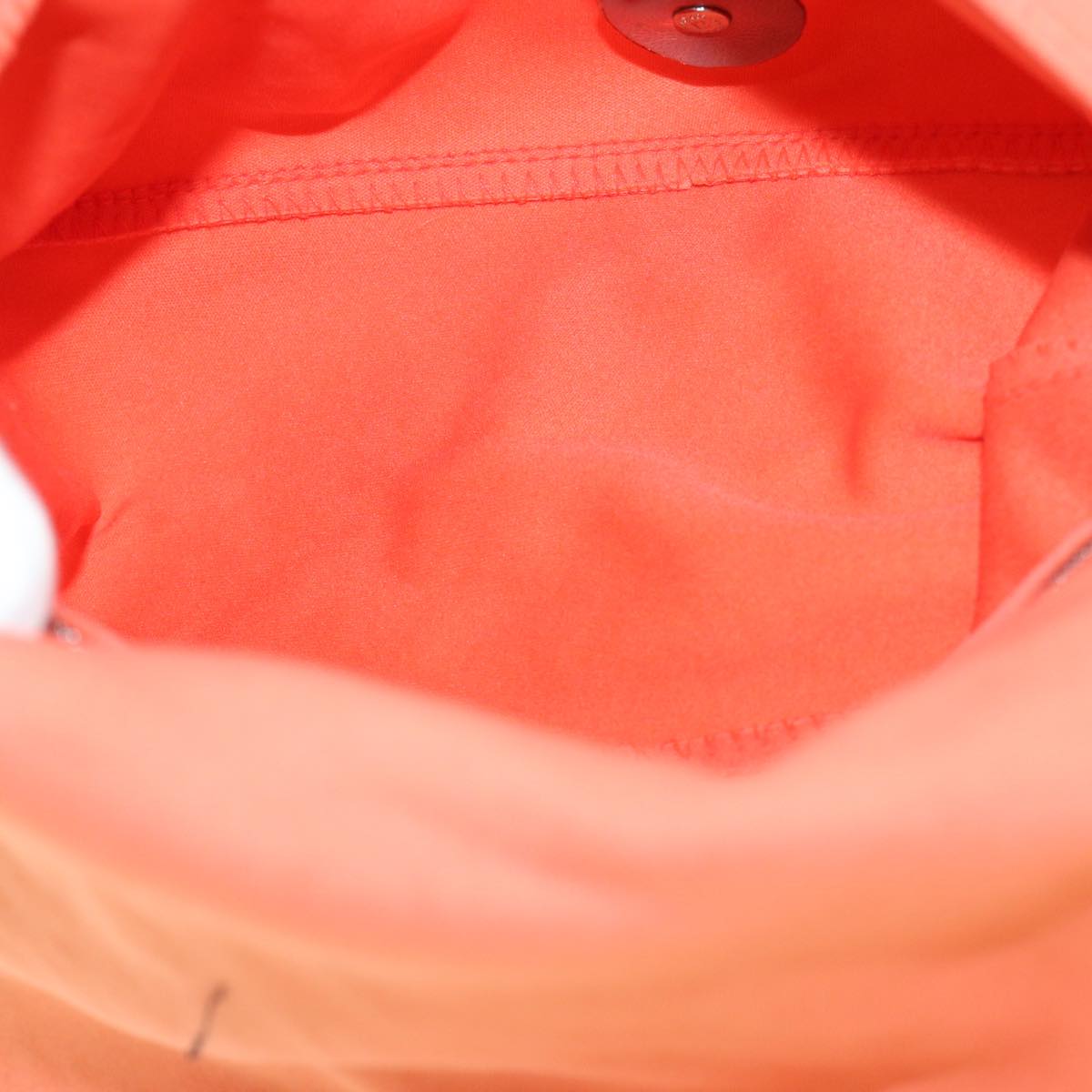 FENDI Mamma Baguette Shoulder Bag Nylon Orange53082