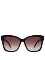 Balenciaga BB Temple Cat Eyes Sunglasses Purple