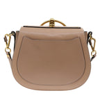 Chloe Nile Small Bracelet Hand Bag Leather 2way Beige 53274
