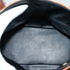 FENDI Zucca Canvas Hand Bag Black Brown53345
