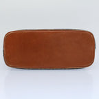 FENDI Zucca Canvas Hand Bag Black Brown53345