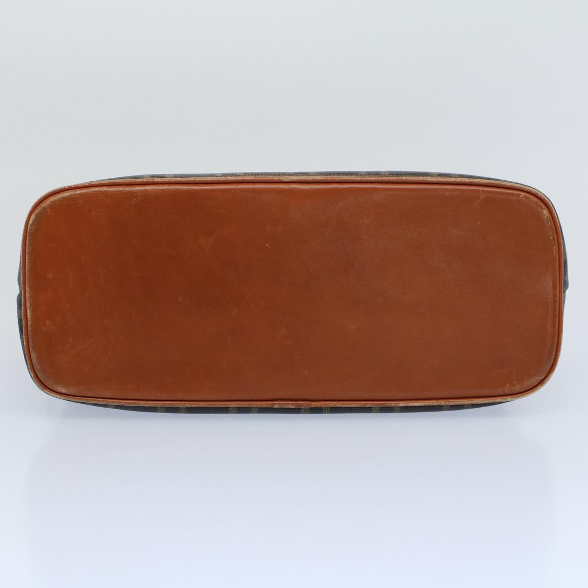 FENDI Zucca Canvas Hand Bag Black Brown53345