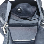 FENDI Mamma Baguette Shoulder Bag Nylon Black53376