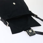 FENDI Mamma Baguette Shoulder Bag Nylon Black53377