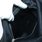 FENDI Mamma Baguette Shoulder Bag Nylon Black53377