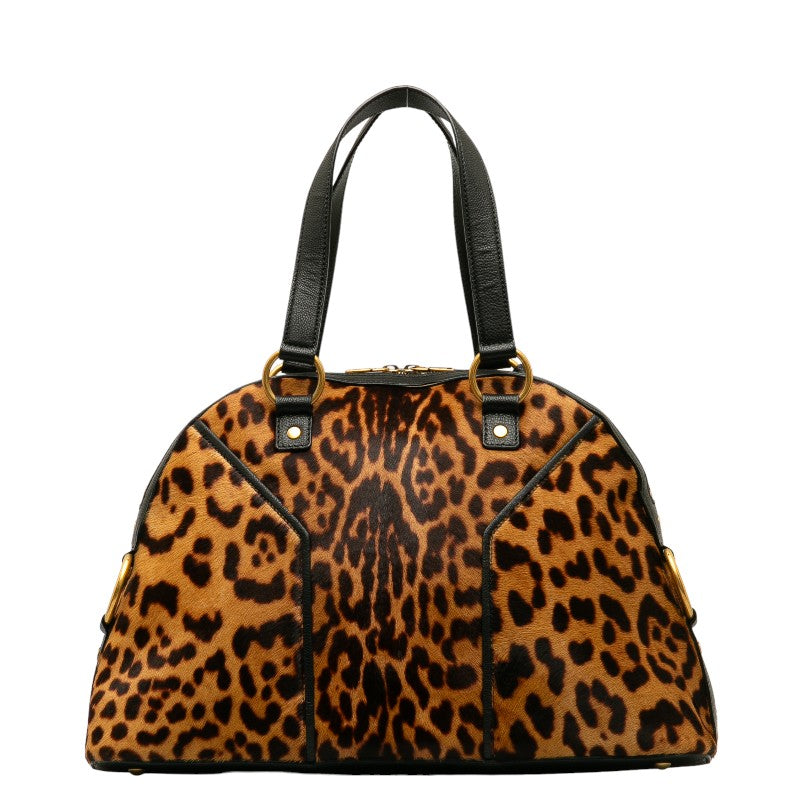 Saint Laurent Saint Laurent Handbags Harako/Leather Brown Black Ladies