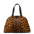 Saint Laurent Saint Laurent Handbags Harako/Leather Brown Black Ladies