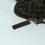 FENDI Zucca Canvas Hand Bag Brown53776