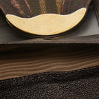 Fendi Zucca Canvas And Leather Spy Continental Wallet