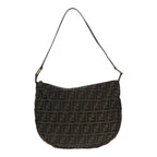 Fendi Zucca  Canvas Shoulder Bag ()