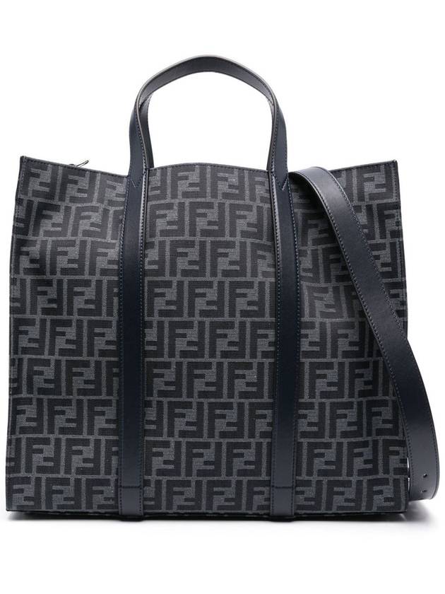 Fendi Fendi Ff-Jacquard Shopper Bags