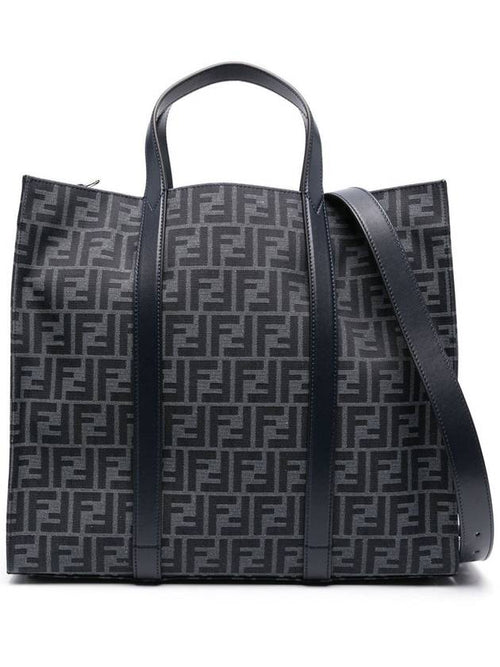 Fendi Fendi Ff-Jacquard Shopper Bags