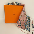 Hermes silk scarf