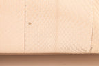 Fendi Beige Peekaboo Snake Skin Bag