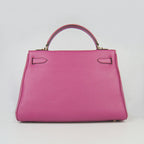 Hermes Kelly 32cm Togo Leather Handbag 6108 Peach Golden
