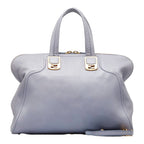 FENDI CAMELION HANDBAG 2WAY 8BL110 PAPLE LEADER LADY FENDI