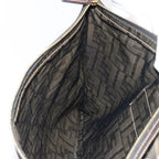 FENDI Zucca Canvas Pouch Black Brown54125