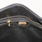 FENDI Zucca Canvas Boston Bag 2way Black Brown54154