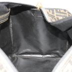 FENDI Zucca Canvas Boston Bag 2way Black Brown54154