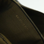 FENDI Zucca Canvas Mamma Baguette Shoulder Bag Black Brown54169