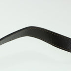 FENDI Zucca Canvas Mamma Baguette Shoulder Bag Black Brown54169