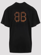 Balenciaga Balenciaga Double Front Paris Moon T-Shirt Clothing