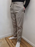 Homme Gabardine Chino Slacks Beige Dior