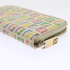 FENDI Zucchino Canvas Long Wallet Multicolor54465