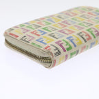FENDI Zucchino Canvas Long Wallet Multicolor54465