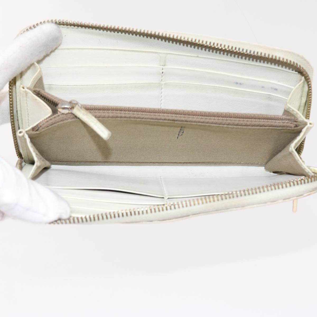 FENDI Zucchino Canvas Long Wallet Multicolor54465