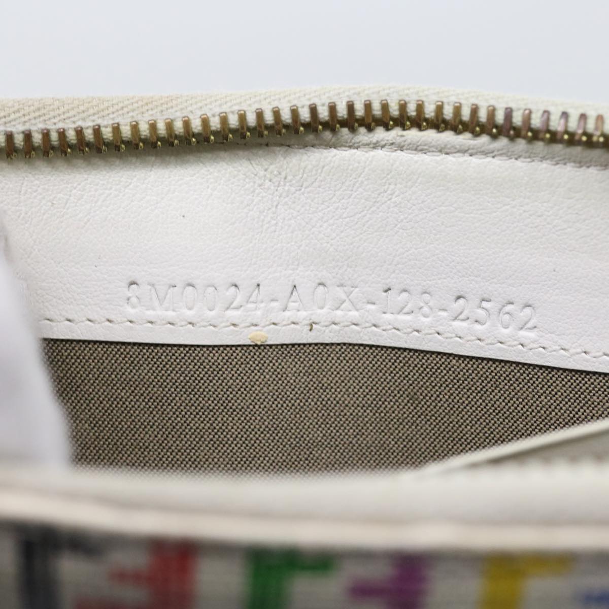 FENDI Zucchino Canvas Long Wallet Multicolor54465