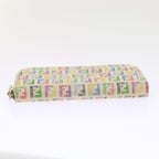 FENDI Zucchino Canvas Long Wallet Multicolor54465