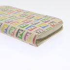 FENDI Zucchino Canvas Long Wallet Multicolor54465