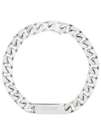 CELINE Gourmette Rhodium Finish Bracelet Silver