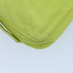 FENDI Mamma bucket Shoulder Bag Leather Green 2318 26424 00854704