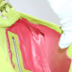 FENDI Mamma bucket Shoulder Bag Leather Green 2318 26424 00854704