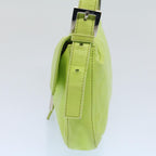 FENDI Mamma bucket Shoulder Bag Leather Green 2318 26424 00854704