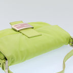 FENDI Mamma bucket Shoulder Bag Leather Green 2318 26424 00854704