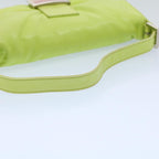 FENDI Mamma bucket Shoulder Bag Leather Green 2318 26424 00854704